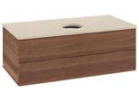 Villeroy & Boch Waschtischunterschrank Antao L20_1 1000x360x500mm mit Beleuchtung mit Struktur FK/AP L20113HM