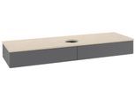 Villeroy & Boch Waschtischunterschrank Antao L14_1 1600x190x500mm mit Beleuchtung mit Struktur FK/AP L14113GK
