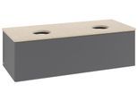 Villeroy & Boch Waschtischunterschrank Antao L35_1 1200x360x500mm mit Beleuchtung mit Struktur FK/AP L35113GK