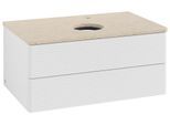 Villeroy & Boch Waschtischunterschrank Antao L19_5 800x360x500mm mit Beleuchtung mit Struktur FK/AP: L19153GF