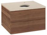 Villeroy & Boch Waschtischunterschrank Antao L18_5 600x360x500mm mit Beleuchtung mit Struktur FK/AP: L18153HM