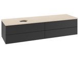 Villeroy & Boch Waschtischunterschrank Antao K26_1 1600x360x500mm mit Struktur FK/AP: PD/3 K26113PD