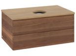 Villeroy & Boch Waschtischunterschrank Antao L19_1 800x360x500mm mit Beleuchtung mit Struktur FK/AP: L19111HM