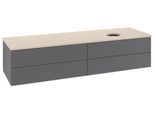 Villeroy & Boch Waschtischunterschrank Antao K27_1 1600x360x500mm mit Struktur FK/AP: GK/3 K27113GK