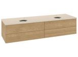 Villeroy & Boch Waschtischunterschrank Antao K28_5 1600x360x500mm mit Struktur FK/AP: HN/3 K28153HN