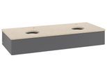 Villeroy & Boch Waschtischunterschrank Antao K13_5 1200x190x500mm mit Struktur FK/AP: GK/3 K13153GK