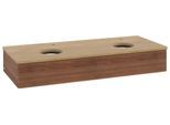 Villeroy & Boch Waschtischunterschrank Antao L13_5 1200x190x500mm mit Beleuchtung mit Struktur FK/AP L13151HM