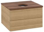 Villeroy & Boch Waschtischunterschrank Antao K18_1 600x360x500mm mit Struktur FK/AP: HN/2 K18112HN