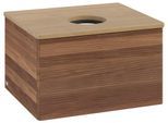 Villeroy & Boch Waschtischunterschrank Antao L29_1 600x360x500mm mit Beleuchtung mit Struktur FK/AP: L29111HM