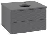 Villeroy & Boch Waschtischunterschrank Antao K18_5 600x360x500mm mit Struktur FK/AP: GK/0 K18150GK