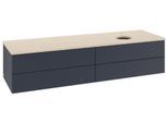 Villeroy & Boch Waschtischunterschrank Antao L27_5 1600x360x500mm mit Beleuchtung mit Struktur FK/AP L27153HG