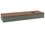 Villeroy & Boch Waschtischunterschrank Antao L16_5 1600x190x500mm mit Beleuchtung mit Struktur FK/AP L16152HL