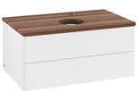 Villeroy & Boch Waschtischunterschrank Antao L19_5 800x360x500mm mit Beleuchtung mit Struktur FK/AP: L19152MT
