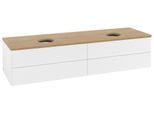 Villeroy & Boch Waschtischunterschrank Antao L28_1 1600x360x500mm mit Beleuchtung mit Struktur FK/AP L28111MT