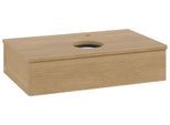 Villeroy & Boch Waschtischunterschrank Antao L08_5 800x190x500mm mit Beleuchtung mit Struktur FK/AP: L08151HN