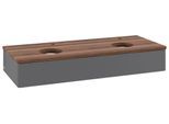 Villeroy & Boch Waschtischunterschrank Antao L13_5 1200x190x500mm mit Beleuchtung mit Struktur FK/AP L13152GK