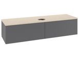 Villeroy & Boch Waschtischunterschrank Antao L36_1 1600x360x500mm mit Beleuchtung mit Struktur FK/AP L36113GK