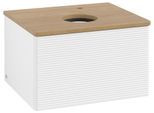 Villeroy & Boch Waschtischunterschrank Antao L29_5 600x360x500mm mit Beleuchtung mit Struktur FK/AP: L29151MT