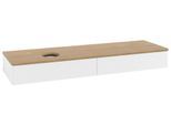 Villeroy & Boch Waschtischunterschrank Antao L15_1 1600x190x500mm mit Beleuchtung mit Struktur FK/AP L15111MT