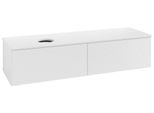 Villeroy & Boch Waschtischunterschrank Antao L37_1 1600x360x500mm mit Beleuchtung mit Struktur FK/AP L37110GF