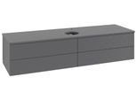 Villeroy & Boch Waschtischunterschrank Antao L25_5 1600x360x500mm mit Beleuchtung mit Struktur FK/AP L25150GK