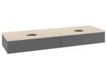 Villeroy & Boch Waschtischunterschrank Antao L17_5 1600x190x500mm mit Beleuchtung mit Struktur FK/AP L17153GK