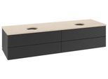 Villeroy & Boch Waschtischunterschrank Antao L28_1 1600x360x500mm mit Beleuchtung mit Struktur FK/AP L28113PD