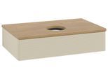 Villeroy & Boch Waschtischunterschrank Antao L08_1 800x190x500mm mit Beleuchtung mit Struktur FK/AP: L08111HJ