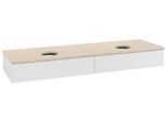 Villeroy & Boch Waschtischunterschrank Antao L17_1 1600x190x500mm mit Beleuchtung mit Struktur FK/AP L17113GF