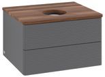 Villeroy & Boch Waschtischunterschrank Antao K18_1 600x360x500mm mit Struktur FK/AP: GK/2 K18112GK