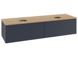 Villeroy & Boch Waschtischunterschrank Antao L39_5 1600x360x500mm mit Beleuchtung mit Struktur FK/AP L39151HG