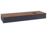 Villeroy & Boch Waschtischunterschrank Antao L16_1 1600x190x500mm mit Beleuchtung mit Struktur FK/AP L16112HG