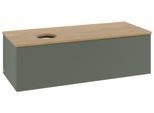 Villeroy & Boch Waschtischunterschrank Antao L33_1 1200x360x500mm mit Beleuchtung mit Struktur FK/AP L33111HL