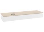 Villeroy & Boch Waschtischunterschrank Antao L15_5 1600x190x500mm mit Beleuchtung mit Struktur FK/AP L15153MT