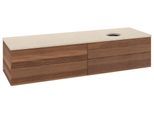 Villeroy & Boch Waschtischunterschrank Antao K27_1 1600x360x500mm mit Struktur FK/AP: HM/3 K27113HM