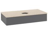 Villeroy & Boch Waschtischunterschrank Antao L09_1 1000x190x500mm mit Beleuchtung mit Struktur FK/AP L09113GK