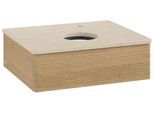 Villeroy & Boch Waschtischunterschrank Antao L07_5 600x190x500mm mit Beleuchtung mit Struktur FK/AP: L07153HN
