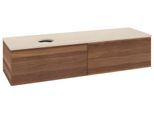 Villeroy & Boch Waschtischunterschrank Antao K37_1 1600x360x500mm mit Struktur FK/AP: HM/3 K37113HM