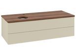 Villeroy & Boch Waschtischunterschrank Antao L22_5 1200x360x500mm mit Beleuchtung mit Struktur FK/AP L22152HJ