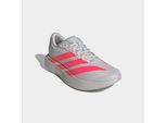 Laufschuh ADIDAS PERFORMANCE "ADIZERO PACER", Herren, Gr. 45, grau two, lucid rot, halo silber, Synthetik, Textil, Schuhe Laufschuh, sehr leicht