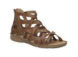 Sandale JOSEF SEIBEL "Ivy 06, castagne", Damen, Gr. 39, braun (castagne), Obermaterial: 100% Rindsleder Leather cow., Schuhe Sandale