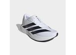 Laufschuh ADIDAS PERFORMANCE "ADIZERO PACER", Herren, Gr. 44,5, cloud weiß, core schwarz, crystal weiß, Synthetik, Textil, Schuhe Laufschuh, sehr leicht