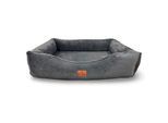 Petliving orthopädisches Hundebett Lina extra weich anthrazit XL