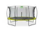 Exit Toys , Grün , Metall, Kunststoff , rund , 267 cm , TÜV-geprüft, GS-geprüft, EN 71, CE , Spielwaren, Outdoorspielzeug, Trampoline