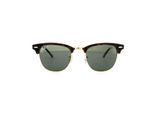Ray-Ban Rond Heren Rood Havana Groene Gepolariseerde Zonnebril