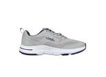 Slazenger Heren Curve Support Mesh Trainers (Grijs/Wit)