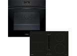 CONSTRUCTA Backofen-Set "CX5PM802", Energieeffizienz: A+, schwarz, Herdsets, Backofen-Set