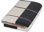 Duschtuch ROSS "Three Stars 9042", schwarz-weiß (anthrazit), B:75cm L:140cm, Frottier, Frottier, Handtücher, Duschtuch, 100% Baumwolle, made in Germany
