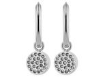Kettenanhänger ADELIA´S "Anhänger – Gravuranhänger aus Edelstahl mit Strass Steinchen", silber, Schmuckanhänger, Damen, Edelstahl, Kettenanhänger, Ideal als Geschenk zum Valentinstag