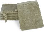 Waschhandschuh ROSS "Vita 4004", beige (schilf), B:16cm L:22cm, Frottier, Handtücher